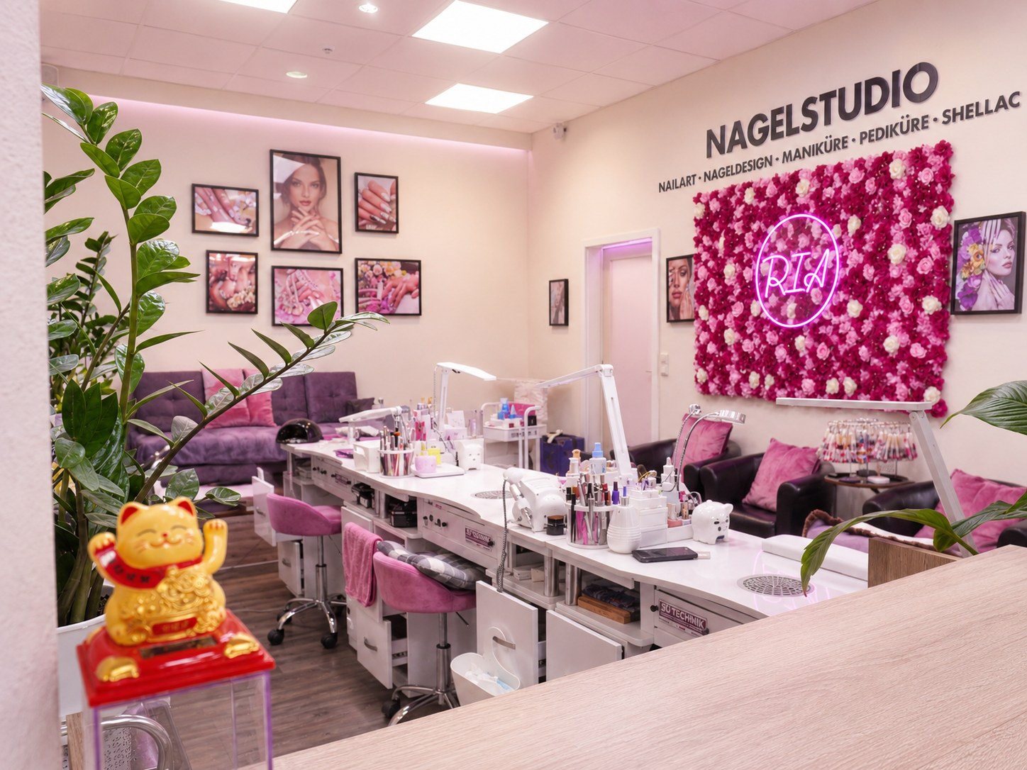 Innenraum RIA Nagelstudio Berlin
