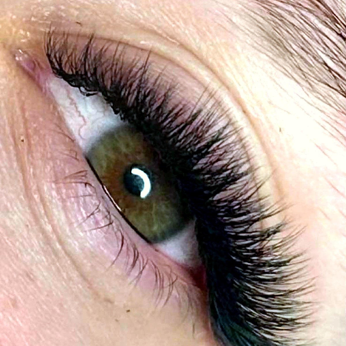 Wimpern Auffüllen Ergebnis